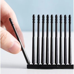 Cuillère à oreille jetable <span class=keywords><strong>coton</strong></span>-<span class=keywords><strong>tige</strong></span> collant adulte noir propre rotatif dans l'oreille - Product Image 5