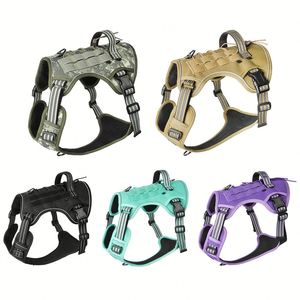 Arnés Táctico de Pecho y Espalda para Perros Medianos y Grandes, Ajustable y Suave, para Mayor Seguridad - Product Image 6