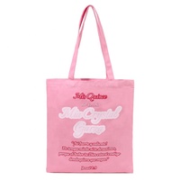 Sacs fourre-tout en coton beige personnalisés, sacs en toile naturelle durables avec longues poignées pour les courses quotidiennes en extérieur