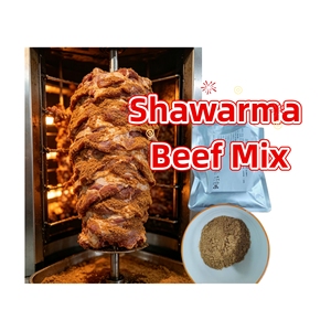 OEM Premium Authentique Shawarma Boeuf Assaisonnement en Poudre Séché Mélange d'épices du Moyen-Orient pour Griller Mariner Wraps Pratique - Product Image 1