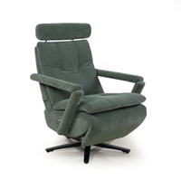 Fauteuil inclinable électrique pivotant en tissu, canapé simple avec appui-tête pour salon, bureau, meubles de maison