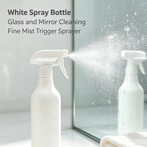 Botella de Spray con Gatillo de HDPE Blanca de 500 ml, Envase de Plástico Mate para Limpieza, Logotipo Personalizado, Envase para Limpiador de Detalles de Automóviles - Product Image 2
