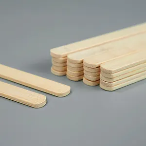 Disposable 114 Mm Ice Cream Sticks Craft Stick Supplier Best Selling bamboo Giveaways bamboo Tableware bamboo Cutlery
