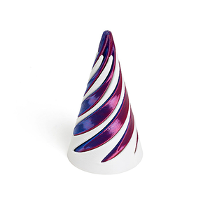 3D tùy chỉnh in quay đồ chơi bức tượng câu đố hình nón nhựa <span class=keywords><strong>Fidget</strong></span> hai màu chèn cho căng thẳng cứu trợ mới lạ gag pangooart - Product Image 4