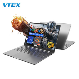15.6 "<span class=keywords><strong>léger</strong></span> en plastique ordinateur <span class=keywords><strong>portable</strong></span> Core Cpu 12 14th R5 R7 Type C 65W PD Charge rapide WiFi6 BT5.3 ordinateurs portables de bureau tout neuf - Product Image 1