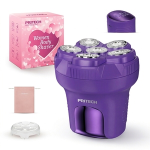 <span class=keywords><strong>Afeitadora</strong></span> Eléctrica Magnética 6D Flotante para Mujer, <span class=keywords><strong>Afeitadora</strong></span> Corporal Húmeda/Seca Impermeable, <span class=keywords><strong>Afeitadora</strong></span> <span class=keywords><strong>Facial</strong></span> Portátil para Vello Corporal y Púbico - Product Image 1