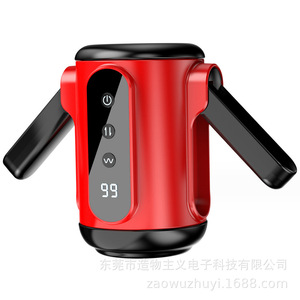 Masturbatore Maschile Pieghevole con Manici, Coppa Tascabile, Vibrazione e Spinta, Macchina per Sesso Orale, Giocattoli Sessuali per Uomini - Product Image 2