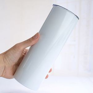 20 oz Sublimation Tumbler Vacuum <b>Bottle</b> Sublimation Tumbler Cups Skinny Tumbler Water <b>Bottle</b> With Straws - Product Image 3