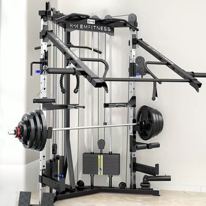 Máquina Multifuncional de <span class=keywords><strong>Gimnasio</strong></span> en <span class=keywords><strong>Casa</strong></span> con Cable Cruzado y Soporte para Sentadillas, para Polea Alta, Remo Bajo, Ejercicios de Pecho y Entrenamiento de Cuerpo Completo - Product Image 1