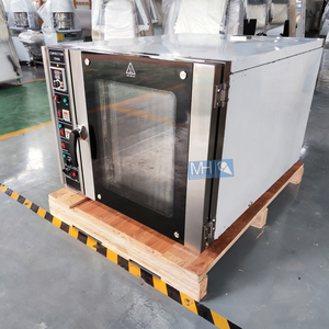 Four à pain au gaz commercial Four à convection commercial à 5 plateaux pour la cuisson du pain, de la <span class=keywords><strong>pizza</strong></span>, des gâteaux et des aliments - Product Image 3