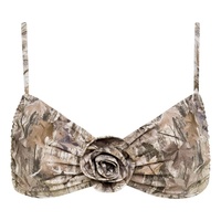 2025 tendance produit tissu recyclé Mini taille haute plage Bikini Vintage jeune fille camouflage string maillots de bain