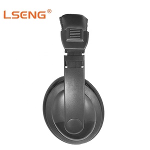 <span class=keywords><strong>Casque</strong></span> anti-bruit robuste supra-auriculaire avec micro articulé, ajustement personnalisé, en matériau ABS pour talkies-walkies - Product Image 2