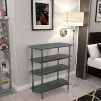 Table Console Convertible Moderne Extensible Entrée Villa Salon Hôtel Chambre à coucher Ferme Maison Meubles Panneau Fabriqué Panneau MDF