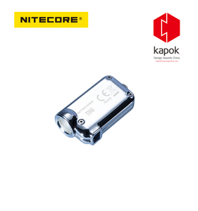 NITECORE 2 Năm Bảo Hành Miễn Phí TINI Infant SS <span class=keywords><strong>Keychain</strong></span> Ánh Sáng Micro-USB Có Thể Sạc Lại 380 Lumens Thép Không Gỉ Bông Gạo Giải Thưởng Thiết Kế Trung Quốc - Product Image 2