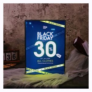 Customized Full Color Indoor Advertising Ultra-Thin LED Movie Posters Slim LED Light Box Aluminum <b>Frame</b> Eco-Friendly Wall Mount - Product Image 1