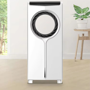 Yên Tĩnh 4L Nước Không Khí Ẩm Tháp Làm Mát & Bệ <span class=keywords><strong>Fan</strong></span> Với Bảng Điều Khiển Kỹ Thuật Số Điều Khiển Từ Xa Và Hẹn Giờ Thích Hợp Cho Văn Phòng Thương Mại - Product Image 1