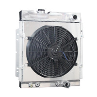 Radiateur en aluminium complet avec cache-ventilateur pour Ford Falcon Sedan Delivery Mustang / Mercury Comet 1963-1966, pièce auto, radiateur de voiture