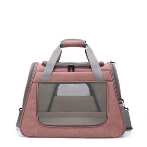 Portador de viaje plegable portátil para mascotas, jaula de viaje, perros pequeños, gatos, animales - Product Image 3