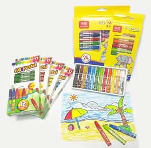 Bâtons de <span class=keywords><strong>peinture</strong></span> pastel à l'huile Crayons à séchage rapide lavables non toxiques pour enfants Fournitures d'art sans désordre Dessin Objets divers - Product Image 6
