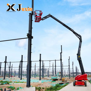 ציוד הרמה אווירית, פלטפורמת הרמה מפרקית חשמלית, ניידת ובעלת הנעה עצמית, עם תו תקן CE - Product Image 1