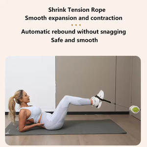 High Quality Multifunction Fitness Shrinkable Strength Box With Shrink Tension <b>Rope</b> for <b>Exercise</b> Anytime - Product Image 5