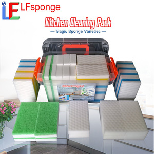 Đa Mục Đích Nhà Làm Sạch Kit Melamine Bọt Biển Nhà Bếp Mới Làm Sạch Gói Nano Ma Thuật Tẩy Lfsponge Làm Sạch Scrubber Pad - Product Image 4