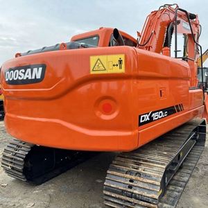 Excavadora de Ruedas Develon DX150W de 15 Toneladas, Excavadora Móvil con Neumáticos de Goma, Máquina de Construcción de Carreteras de Alta Velocidad, Envío Global Disponible - Product Image 3
