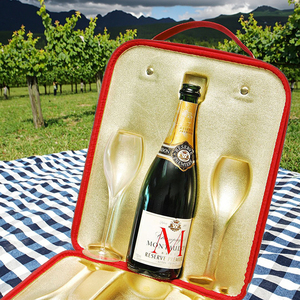 Tùy chỉnh EVA bảo vệ ly rượu vang Mang trường hợp quà tặng cho chai rượu vang - Product Image 4