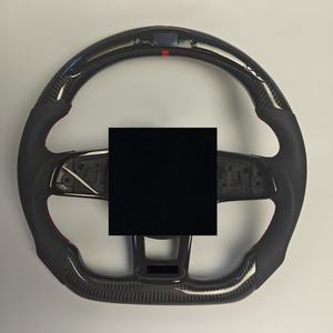 Volante in Fibra di Carbonio Elegante per Volkswagen <span class=keywords><strong>Golf</strong></span> <span class=keywords><strong>7</strong></span> GTI Accessorio Auto per Produzione di Massa - Product Image 5