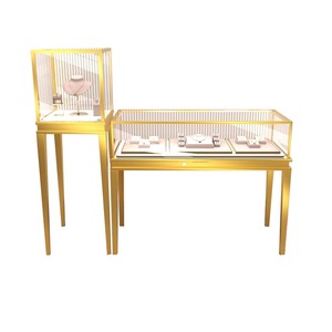 <span class=keywords><strong>2025</strong></span> thiết kế mới cong LED tủ kính tùy chỉnh đồ trang sức hiển thị truy cập được sử dụng cho giới thiệu - Product Image 6