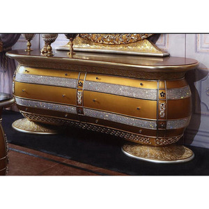 Cama Doble de Madera Tallada a Mano de Estilo Barroco Francés de Lujo, Muebles de Dormitorio Clásicos Europeos Vintage de Alta Gama para <span class=keywords><strong>Hotel</strong></span> y Hogar - Product Image 4