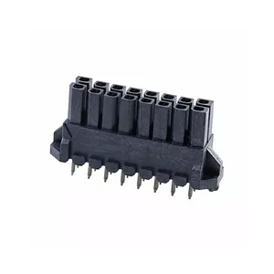 Supplier 447691603 <strong>16</strong> Position Receptacle Connector 3.00mm Through Hole Gold 44769-1603 Series Micro-Fit 3.0 <strong>Bmi</strong> 44769 Black - Product Image 1