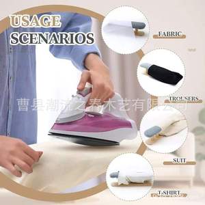 Wooden <b>clothes</b> ironing <b>rack</b>, multi-functional ironing stool, sleeve ironing stool, <b>clothes</b> ironing stool, wooden ironing board, - Product Image 3