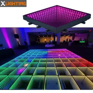 Eventos de dança 3d iluminação palco tapete de chão 3d projeção para o hotel