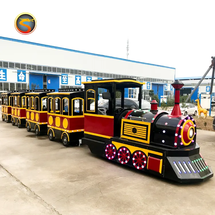 Electric amusement park electric mini express kids tourist wattman mall park train electric ride