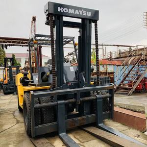 Carretilla elevadora Komatsu de 15 toneladas, carretilla elevadora de hecha en Japón fd100 fd70 fd200 fd350 fd400 fd450, elevador diésel - Product Image 3