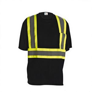 T-shirt réfléchissant haute visibilité T-shirt de sécurité haute visibilité pour le travail - Product Image 5