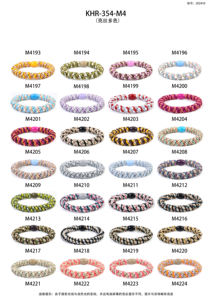 कोरा फैशन कस्टम डिजाइन लोचदार मिश्रण चमकदार रंग मोटी विभिन्न बालों के लिए महिलाओं के लिए लोचदार बाल बैंड - Product Image 5