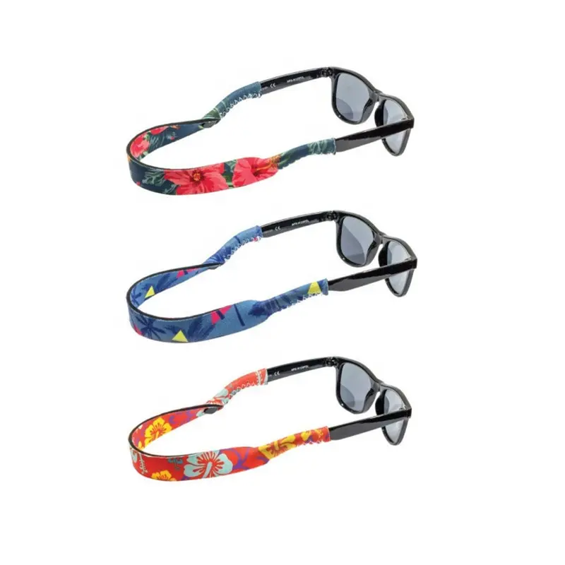 Custom Spectacle Glasses Anti Slip Strap Stretchy Neck Cord Outdoor Sports Eyeglasses String Sunglasses Glasses Strap