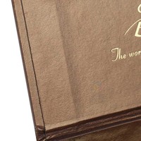 Boîte Cadeau de Luxe Premium pour Petites Truffes Pralinées, Emballage en Papier Doré Comestible, Boîte à Cavités pour Chocolats