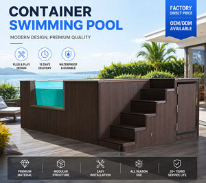 Custom 4 m Above Ground Container <strong>Pool</strong> Outdoor Freestanding Small Spa Swimming <strong>Pool</strong> <strong>for</strong> Home <strong>Garden</strong> - Product Image 6