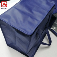 Sac isotherme en aluminium non tissé pour la livraison de nourriture à emporter, sac thermique pour pizza