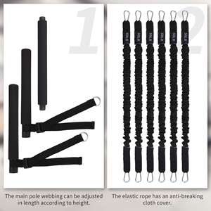 <span class=keywords><strong>Pilates</strong></span> Bar Set Con Bandas De Resistencia Portátil Home Training Equipo De Ejercicio Gimnasio Cuerpo <span class=keywords><strong>Para</strong></span> <span class=keywords><strong>Hombres</strong></span> <span class=keywords><strong>Pilates</strong></span> Reform - Product Image 4