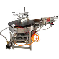 Machine à crêpes semi-automatique à chauffage électrique au gaz commercial