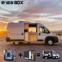 Module de camping mobile pour bureau, boîte de vie portable pour fourgon utilitaire, projets commerciaux