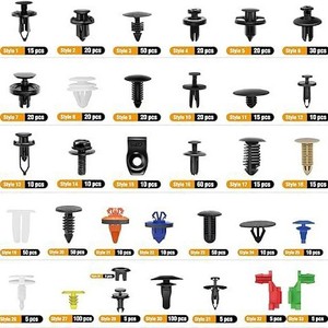 920 piezas de clips de retención, 55 piezas de herramientas para sujetadores de automóviles, juego de nylon para reparación de parachoques y guardabarros - Product Image 3