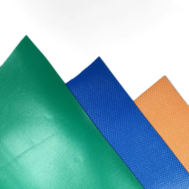 PVC-Platte Rollen Leinwand Zelt Vinyl Streifen breiter individueller Stoff Vorhang geprägte Platte wasserdichtes Angriff