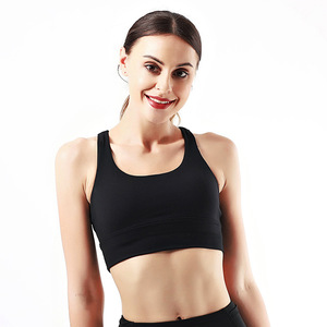 Sujetador Deportivo Sin Costuras para Mujer, Ligero, Transpirable y de Secado Rápido, con Logotipo Frontal, para Yoga y Fitness - Conjuntos Personalizables - Product Image 3