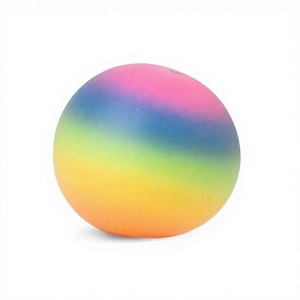 <b>Top</b> Selling TPR Decompression Squeeze Ball Colorful Rebound Relief Toy for Adults & Kids Unisex Anti-Stress - Product Image 3