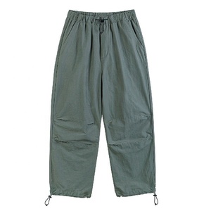 <span class=keywords><strong>Pantaloni</strong></span> Streetwear Baggy Personalizzati in Nylon, Produttore di <span class=keywords><strong>Pantaloni</strong></span> Antivento in Nylon Parachute - Product Image 5